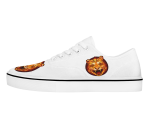 Flaming Tiger - Emblem Canvas Sneakers