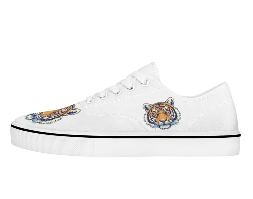 Artistic Tiger - Face Canvas Sneakers