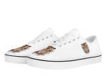 Elegant Tiger - Portrait Canvas Sneakers